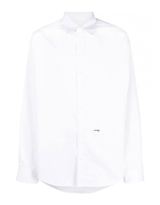 Camasa Dsquared2, Drop Shoulder, White - S74DM0660S36275100