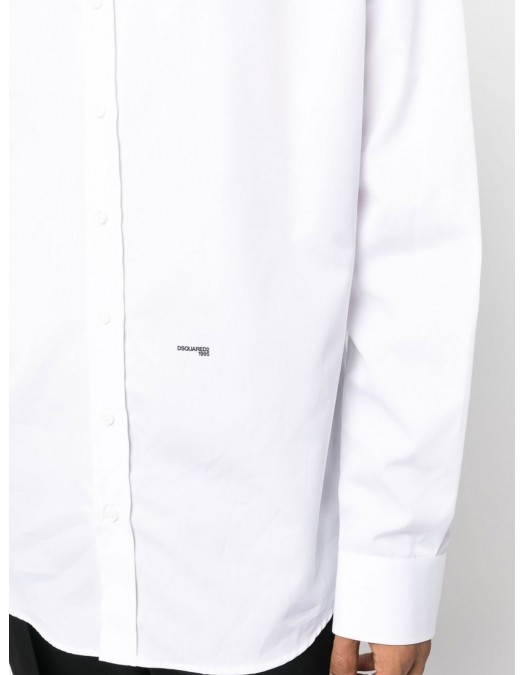 Camasa Dsquared2, Drop Shoulder, White - S74DM0660S36275100