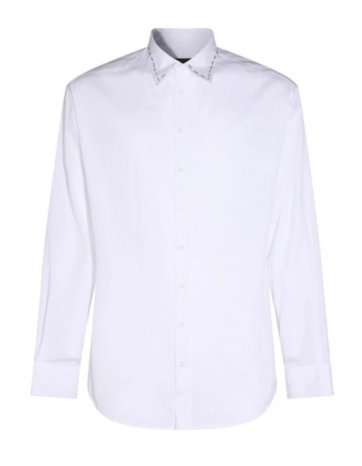 Camasa DSQUARED2, Insertii SIlver, White - S74DM0735S36275100
