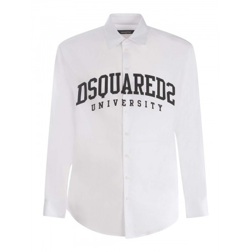 Camasa DSQUARED2, Logo University, S74DM0768S36275100 Camasa DSQUARED2, Logo University, S74DM0768S36275100