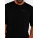 TRICOU DSQUARED2, Falling Logo, Negru, Loose Fit - S74GD1444D20020900