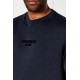 TRICOU DSQUARED2, T-shirt con logo goffrato,black + dark navy print - S74GD1455D20020974