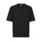 TRICOU DSQUARED2, T-shirt con logo goffrato,black + dark navy print