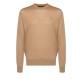 Pulover DSQUARED2, Wool, Classic Design, Beige - S74HA1442S18310110