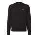 Pulover DSQUARED2, Crewneck, Classic Design, Black - S74HA1486D13018900