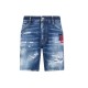 PANTALONI SCURTI DSQUARED2, D2 Print, S74MU0819S30309470 - S74MU0819S30309470 PANTALONI SCURTI DSQUARED2, D2 Print, S74MU0819S30309470 - S74MU0819S30309470