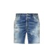 Pantaloni scurti DSQUARED2, Muffa Marine, Short Jeans - S74MU0856S30664470 Pantaloni scurti DSQUARED2, Muffa Marine, Short Jeans - S74MU0856S30664470