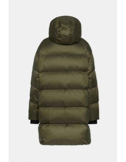 GEACA DSQUARED2, Nylon Down Coat Kaki - S75AA0441S54981727XX GEACA DSQUARED2, Nylon Down Coat Kaki - S75AA0441S54981727XX