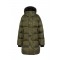 GEACA DSQUARED2, Nylon Down Coat Kaki