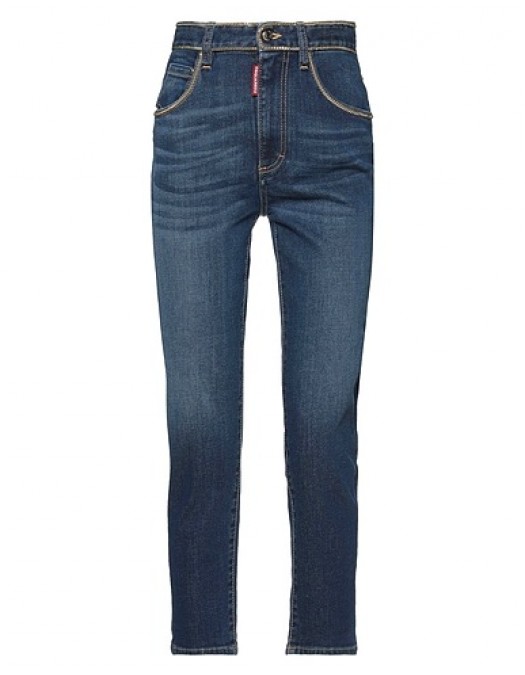 Jeans DSQUARED2, HIGH WAIST, Insertie Gold - S75LB0550S30595470 Jeans DSQUARED2, HIGH WAIST, Insertie Gold - S75LB0550S30595470