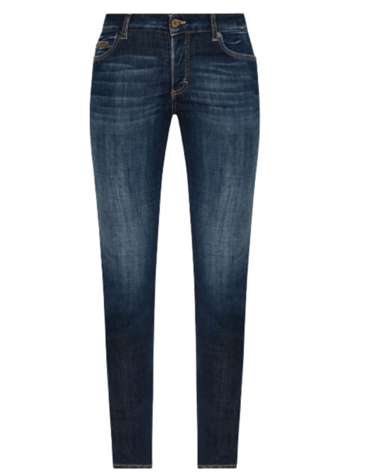 BLUGI DSQUARED2, NAVY BLUE Jeans "Medium Waist Jennifer" - S75LB1088D30019470 BLUGI DSQUARED2, NAVY BLUE Jeans "Medium Waist Jennifer" - S75LB1088D30019470