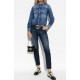 BLUGI DSQUARED2, NAVY BLUE Jeans "Medium Waist Jennifer" - S75LB1088D30019470 BLUGI DSQUARED2, NAVY BLUE Jeans "Medium Waist Jennifer" - S75LB1088D30019470