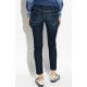 BLUGI DSQUARED2, NAVY BLUE Jeans "Medium Waist Jennifer" - S75LB1088D30019470 BLUGI DSQUARED2, NAVY BLUE Jeans "Medium Waist Jennifer" - S75LB1088D30019470