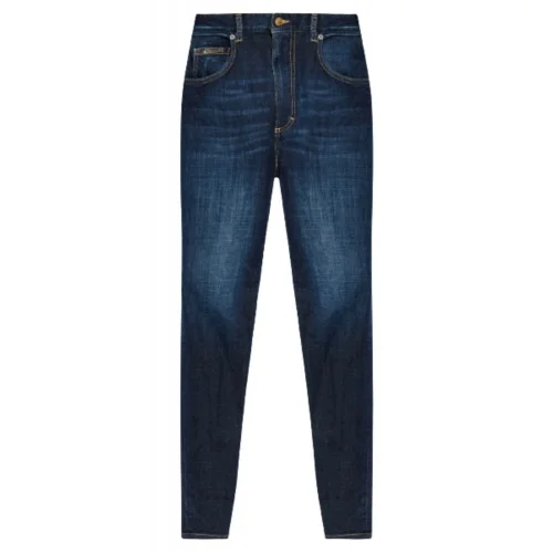 BLUGI Dsquared2 ,NAVY BLUE Jeans 'High Waits Twiggy'