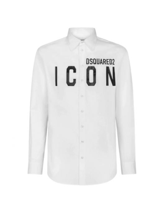 Camasa DSQUARED2 ICON, Bumbac, Logo ICON Negru S79DL0026S36275100 - S79DL0026S36275100 Camasa DSQUARED2 ICON, Bumbac, Logo ICON Negru S79DL0026S36275100 - S79DL0026S36275100
