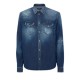Camasa DSQUARED2, Icon Regular,Wester, Blue - S79DL0049S30341470 Camasa DSQUARED2, Icon Regular,Wester, Blue - S79DL0049S30341470