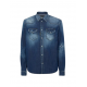 Camasa DSQUARED2, Icon Regular,Wester, Blue - S79DL0049S30341470