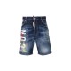 Pantaloni scurti DSQUARED2, Insertie ICON Splash - S79MU0041S30342470