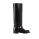 Cizme ELISABETTA FRANCHI, Leather boots with jewel buckle - SA57B56E2110 Cizme ELISABETTA FRANCHI, Leather boots with jewel buckle - SA57B56E2110