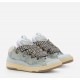 Sneakers Lanvin, Curb Suede, White Blue - SKDK02DRA221 Sneakers Lanvin, Curb Suede, White Blue - SKDK02DRA221