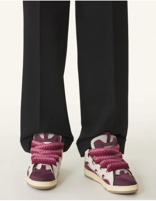 Sneakers Lanvin,CURB LEATHER SNEAKERS - SKDK12BICO0539