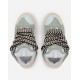 Sneakers Lanvin, Curb Suede, White Blue - SKDK02DRA221 Sneakers Lanvin, Curb Suede, White Blue - SKDK02DRA221
