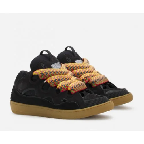 Sneakers Lanvin, Curb Suede, SKRK11DRA210