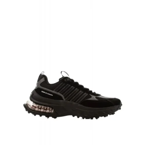 Sneakers DSQUARED2, Bubble Design, Men, All Black