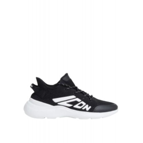 Sneakers DSQUARED2, Fly Design, Logo, Black Sneakers DSQUARED2, Fly Design, Logo, Black