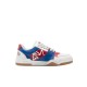 Sneakers DSQUARED2, Spiker Design, Blue Details, White - SNM042801508287M1424 Sneakers DSQUARED2, Spiker Design, Blue Details, White - SNM042801508287M1424