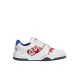 Sneakers DSQUARED2, Panelled Design, Red Details, White - SNM042801508287M2044