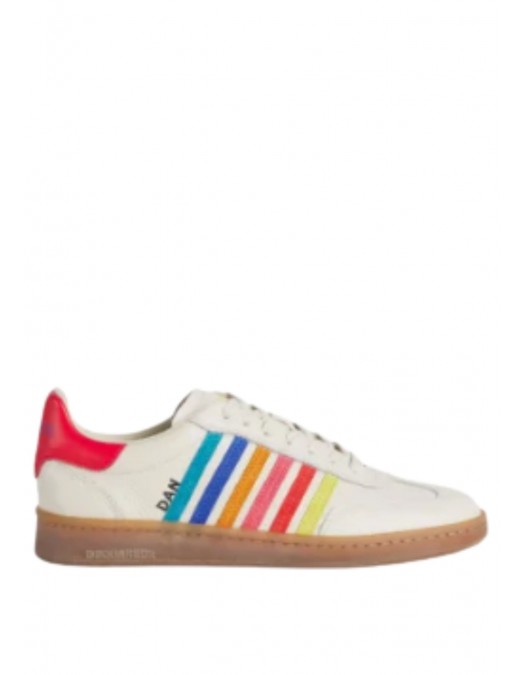 Sneakers DSQUARED2, Summer Lovers Rainbow Boxer, Multicolor - SNM043925107622M4121 Sneakers DSQUARED2, Summer Lovers Rainbow Boxer, Multicolor - SNM043925107622M4121
