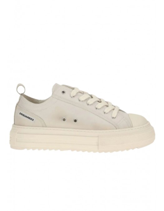 Sneakers DSQUARED2, Round-Toe Platform Lace-Up Vintage Sneakers - SNM0455115082961062