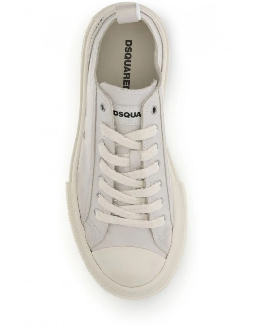 Sneakers DSQUARED2, Round-Toe Platform Lace-Up Vintage Sneakers - SNM0455115082961062