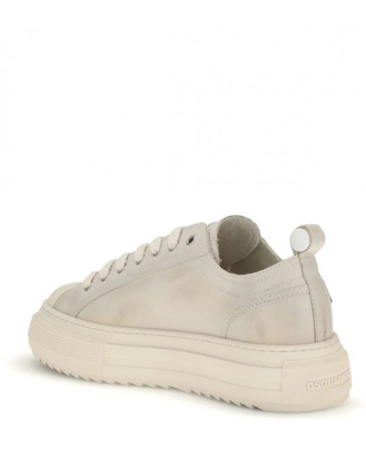 Sneakers DSQUARED2, Round-Toe Platform Lace-Up Vintage Sneakers - SNM0455115082961062
