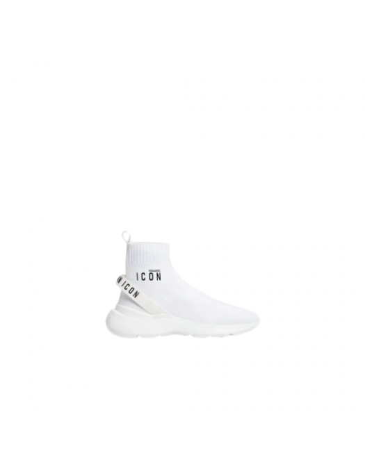 Sneakers DSQUARED2, High-Top, Icon Fly, White - SNW027659207990M072