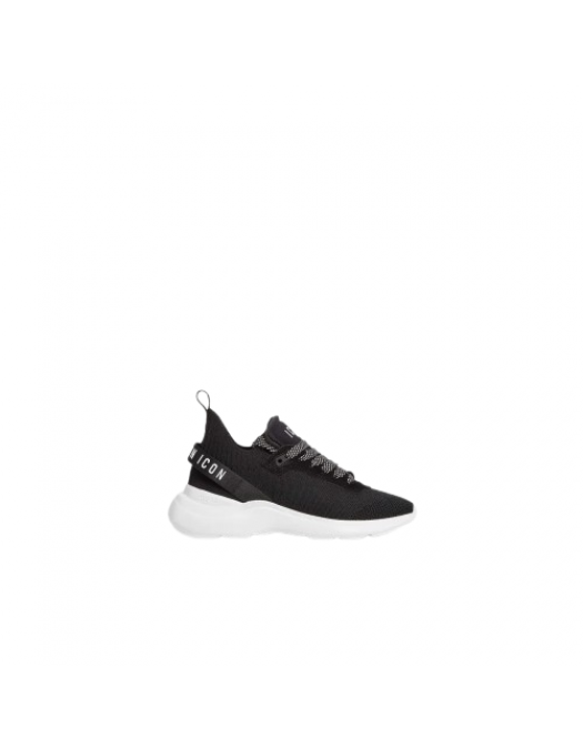Sneakers DSQUARED2, Icon Fly Low Top, Black - SNW027759207989M063