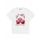 Tricou GANNI, Cherry Print, White