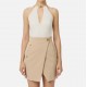 Top ELISABETTA FRANCHI, Knit top with jewel snake, Milky - TK55S56E2DZ9 Top ELISABETTA FRANCHI, Knit top with jewel snake, Milky - TK55S56E2DZ9