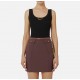 TOP ELISABETTA FRANCHI,Knit top in viscose and silk fabric with jewel detail - TK62B56E2110