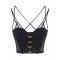TOP ELISABETTA FRANCHI,neoprene fabric with corset details