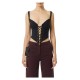 Top ELISABETTA FRANCHI,Bustier-Top aus bi-elastischem Gewebe - TO04357E2110 Top ELISABETTA FRANCHI,Bustier-Top aus bi-elastischem Gewebe - TO04357E2110