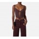 Top ELISABETTA FRANCHI,Bustier-Top aus bi-elastischem Gewebe - TO04357E2EA4 Top ELISABETTA FRANCHI,Bustier-Top aus bi-elastischem Gewebe - TO04357E2EA4