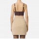 Top ELISABETTA FRANCHI, In crêpe fabric with jewel detail Merlot - TO04857E2EA4 Top ELISABETTA FRANCHI, In crêpe fabric with jewel detail Merlot - TO04857E2EA4