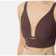 Top ELISABETTA FRANCHI, In crêpe fabric with jewel detail Merlot - TO04857E2EA4 Top ELISABETTA FRANCHI, In crêpe fabric with jewel detail Merlot - TO04857E2EA4