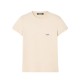 TRICOU JACQUEMUS, The Gros Grain, Short Sleeve, Beige - TSW00550AJ00029131