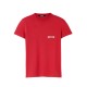 TRICOU JACQUEMUS, The Gros Grain short-sleeve,Red - TSW00550AJ00029471