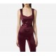 Salopeta ELISABETTA FRANCHI, Lycra jumpsuit with jewel logo - TU06157E2EA4 Salopeta ELISABETTA FRANCHI, Lycra jumpsuit with jewel logo - TU06157E2EA4
