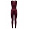 Salopeta ELISABETTA FRANCHI, Lycra jumpsuit with jewel logo