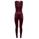 Salopeta ELISABETTA FRANCHI, Lycra jumpsuit with jewel logo - TU06157E2EA4 Salopeta ELISABETTA FRANCHI, Lycra jumpsuit with jewel logo - TU06157E2EA4